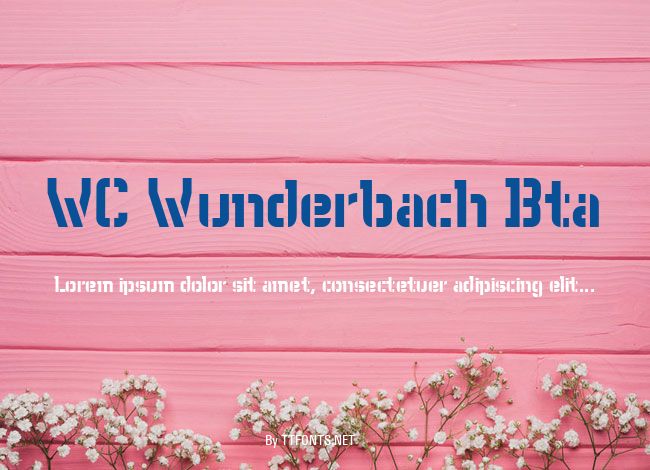 WC Wunderbach Bta example